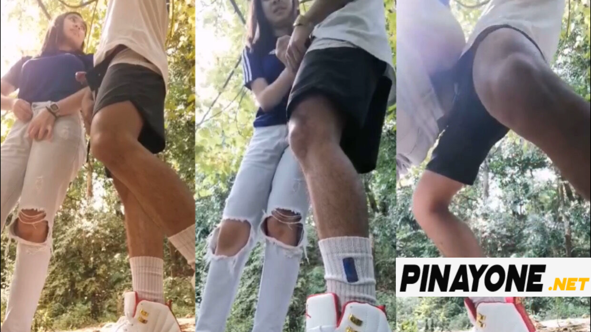 Trending ang kantotan nila sa kagubatan
