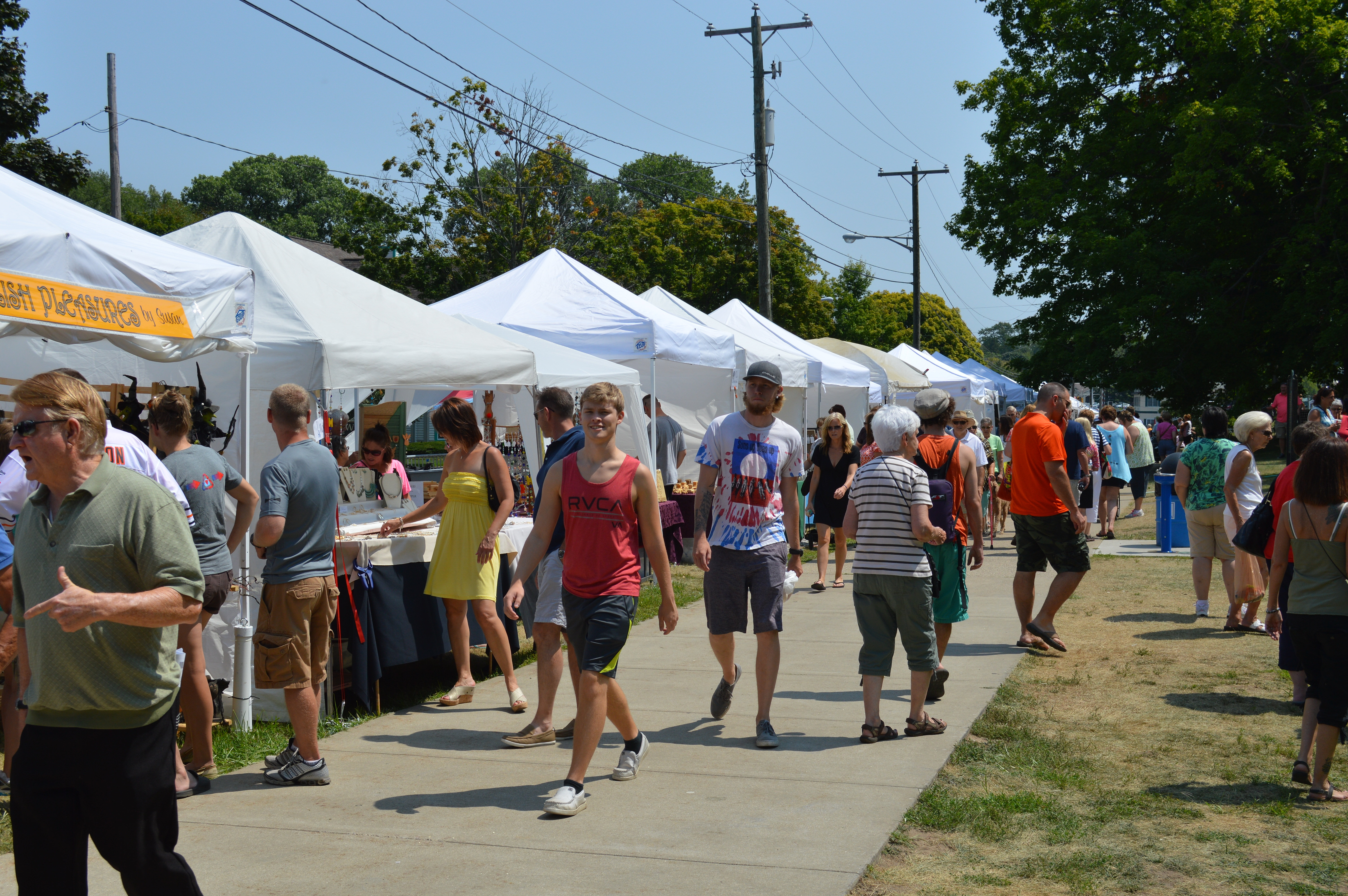 National Blueberry Festival in South Haven, MI Craft Fair