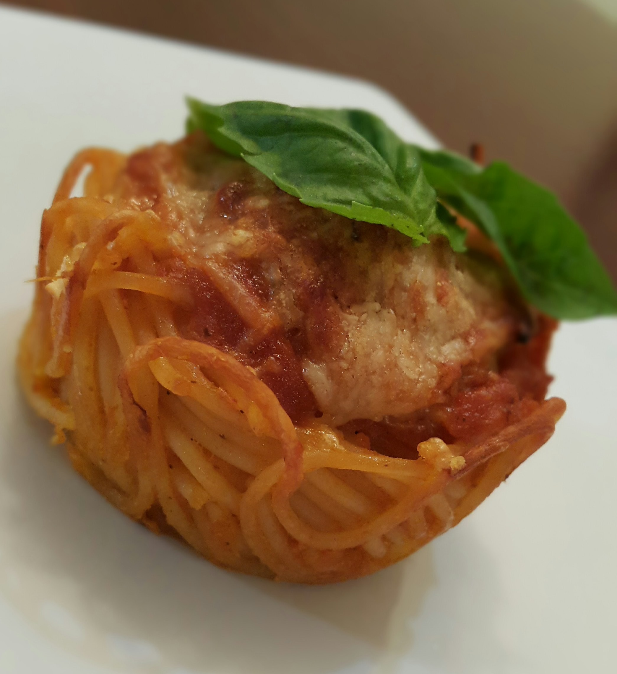 Spaghetti and Meatballs Muffin Bites Moy's Gluten Free Kitchen