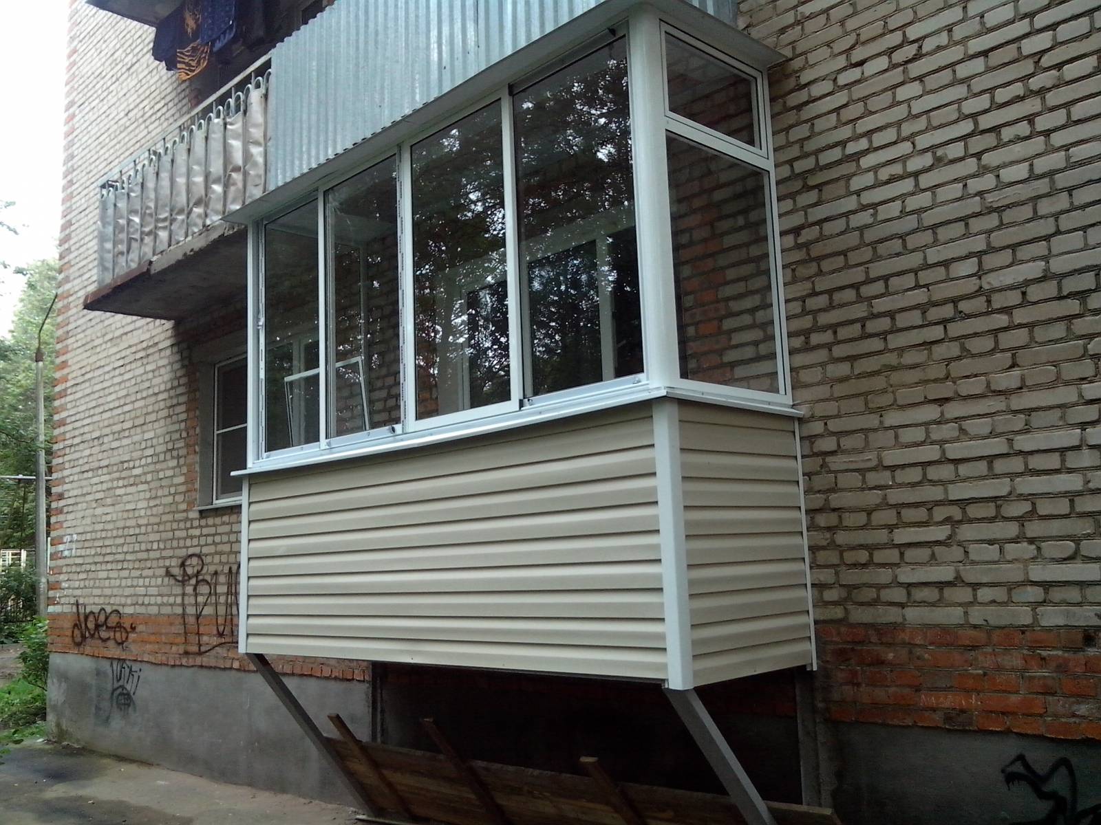 Строительство балконов.