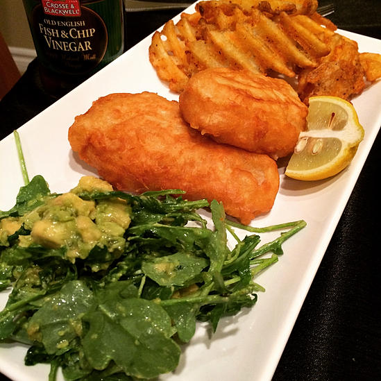 Foodie Friday Guinness Battered Fish and Chips Write Styles