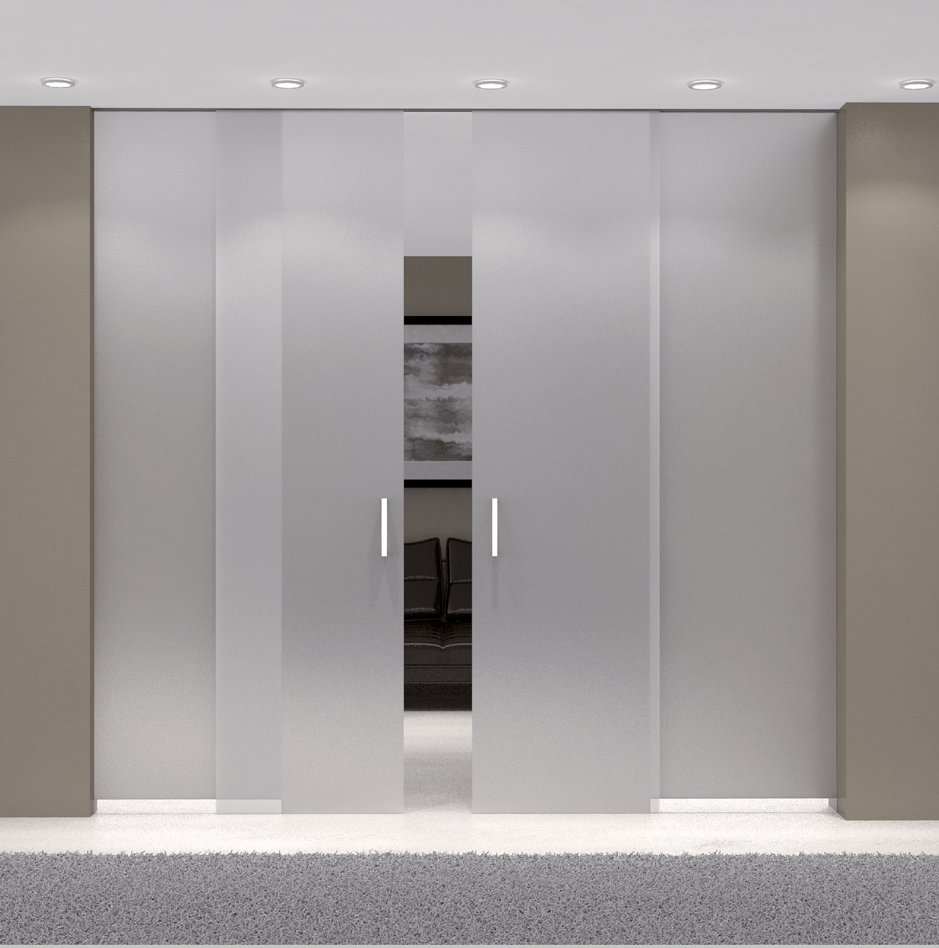 Eurofinestra porte interne in vetro