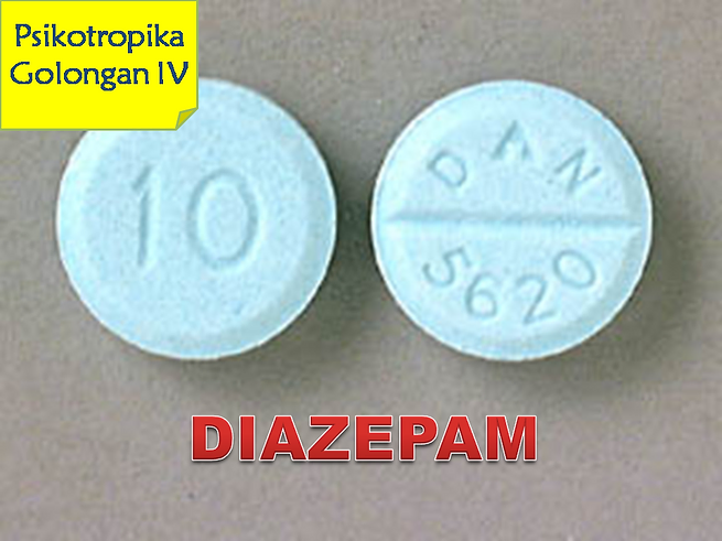 adalah golongan diazepam psikotropika