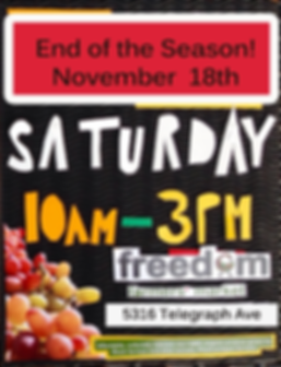 Freedom Farmers Market Oakland