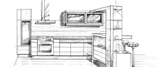 Dibujos de cocinas integrales - Imagui