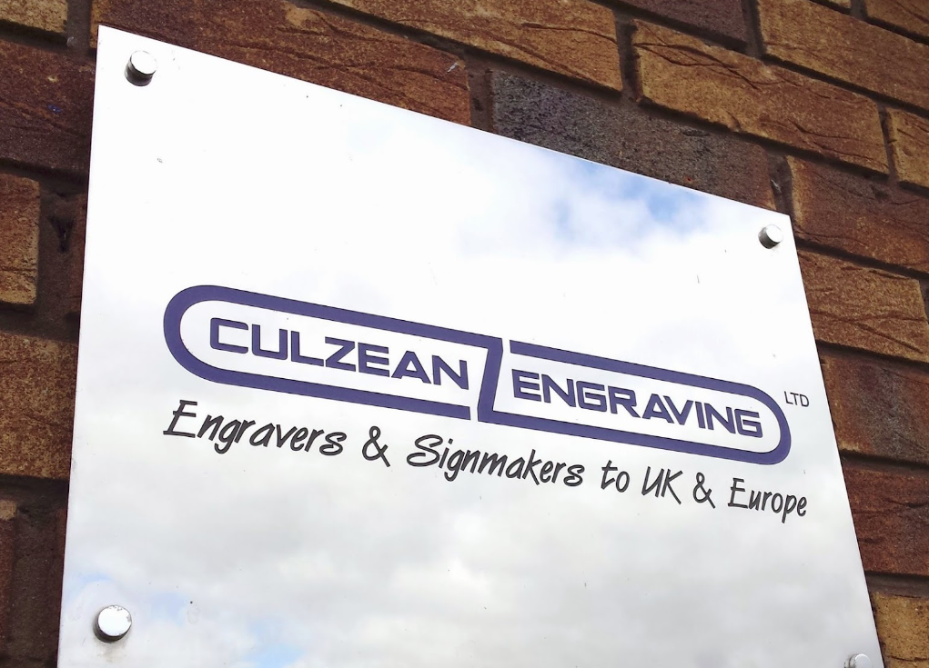 Chemical Etching, Signage, Bespoke Signs, UK Culzean Engraving