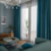 Voile and velvet curtains.jpg