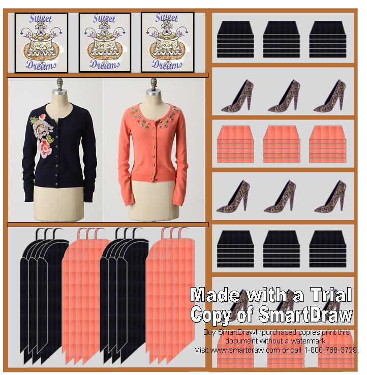 Visual merchandising Planogram