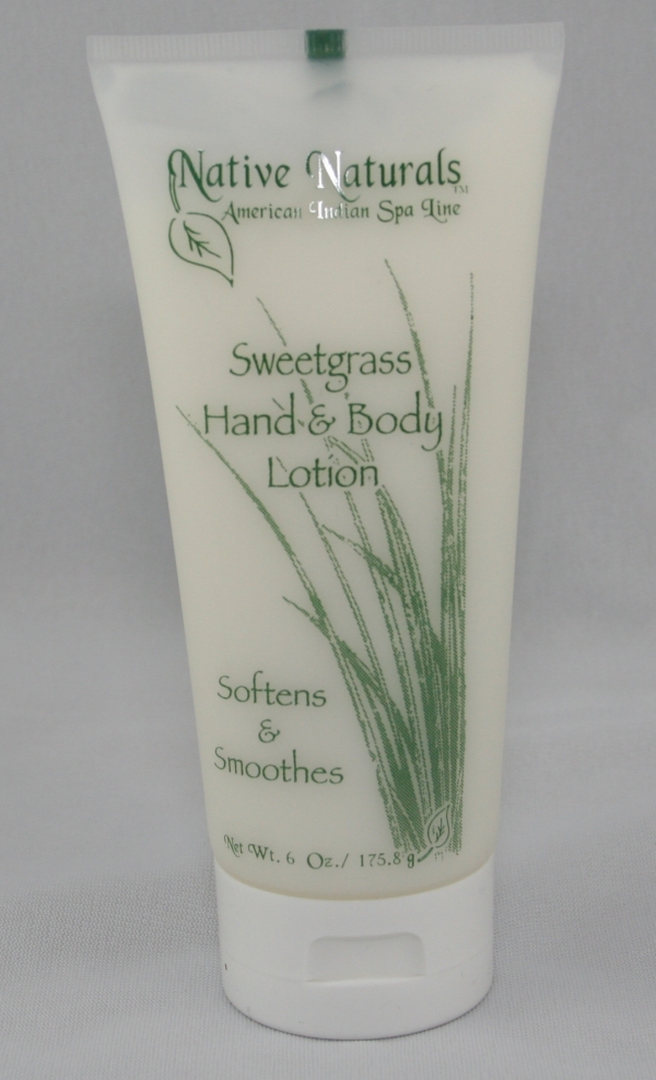 Sweetgrass Hand & Body Lotion Native Naturals American Indian Spa