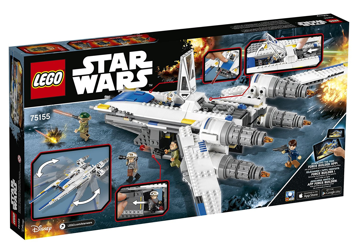 Lego Star Wars Rebel U Wing Fighter Oppenheim Toy Portfolio