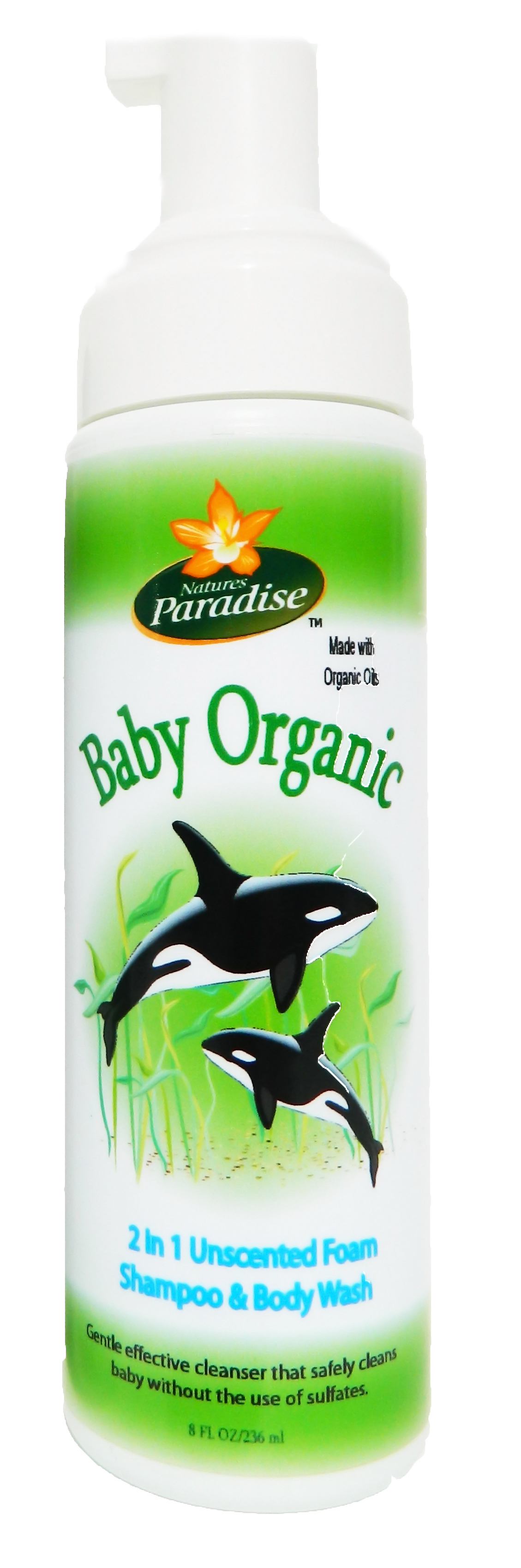 Baby Organic ORIGINAL 2in1 Shampoo&Body SKIN DEEP Natures Paradise