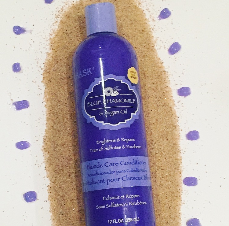 Hask Blue Chamomile Argan Oil Blonde Care Shampoo Conditioner