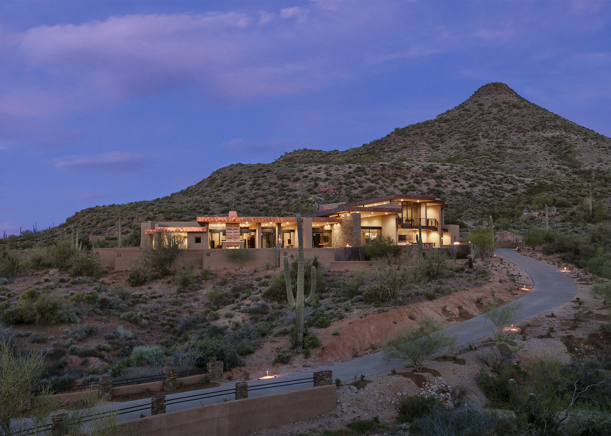 Lone Mountain Custome Home in Desert Mountain Scottsdale, Arizona