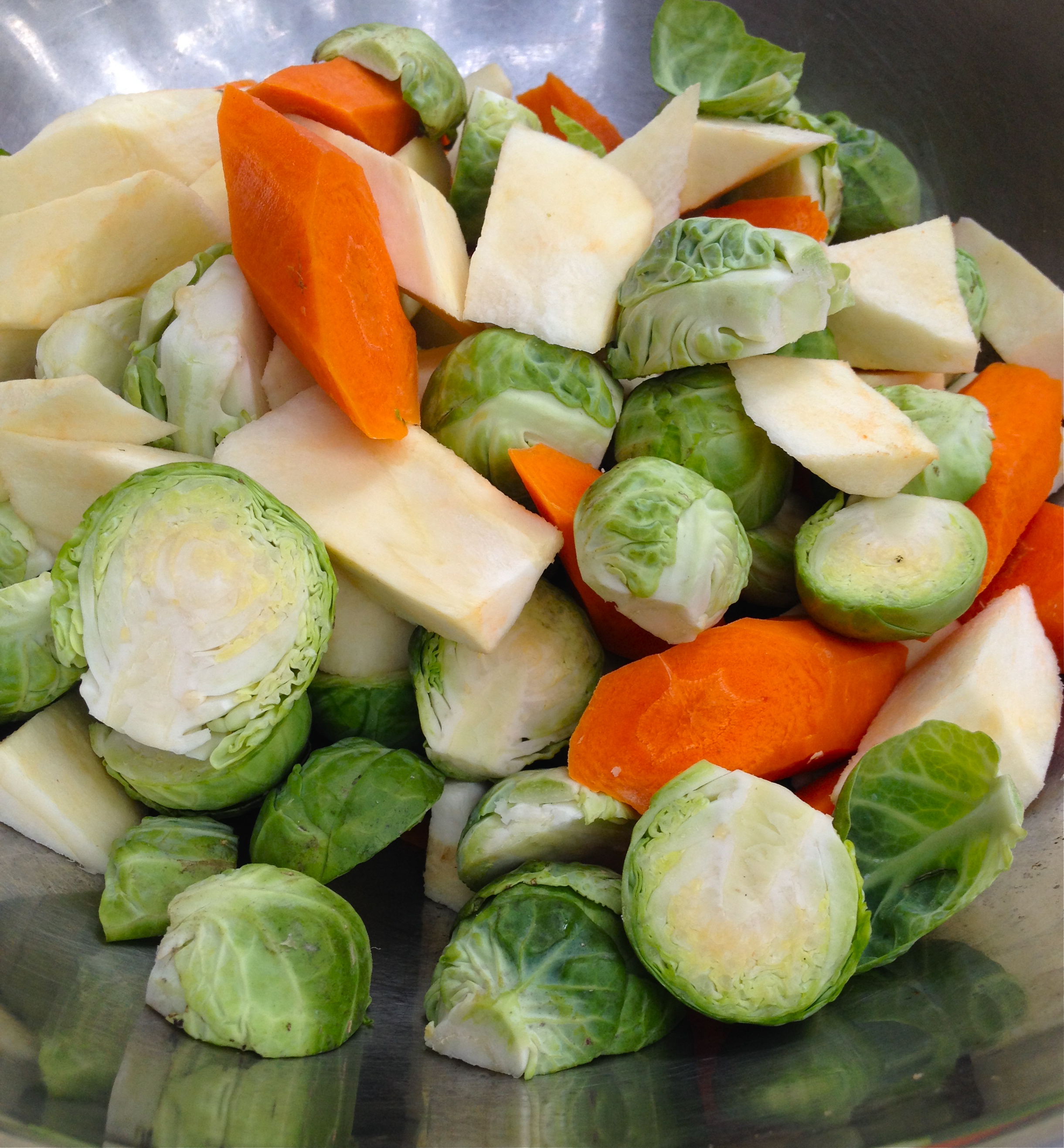 Balsamic Roasted Brussel Sprouts Carrots & Parsnips! Let's Be Vegan