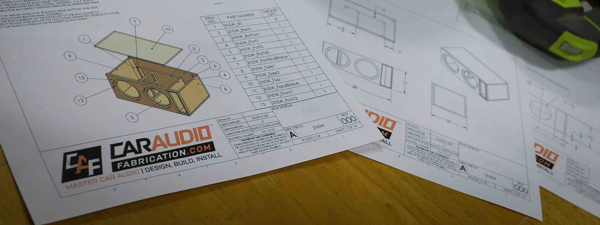 custom box blueprint designs