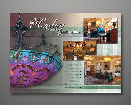 modern sell sheet design