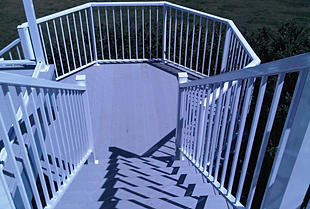 vinyl decking installation