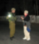 Negotiating with soldier