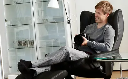 best price stressless wing large recliner by ekornes