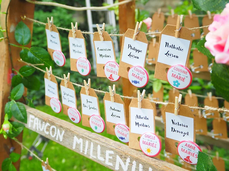 Une Idee De Plan De Table Pour Un Mariage