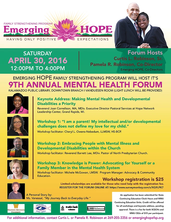 emerging hope forum flyer