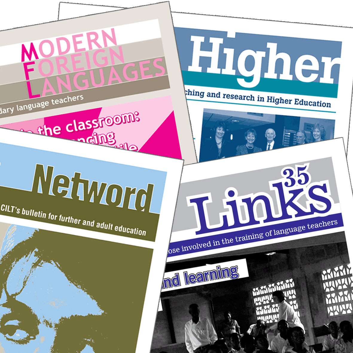 Bulletins produced for various units within The National Centre for Languages