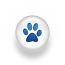 102-Paw print--blue button