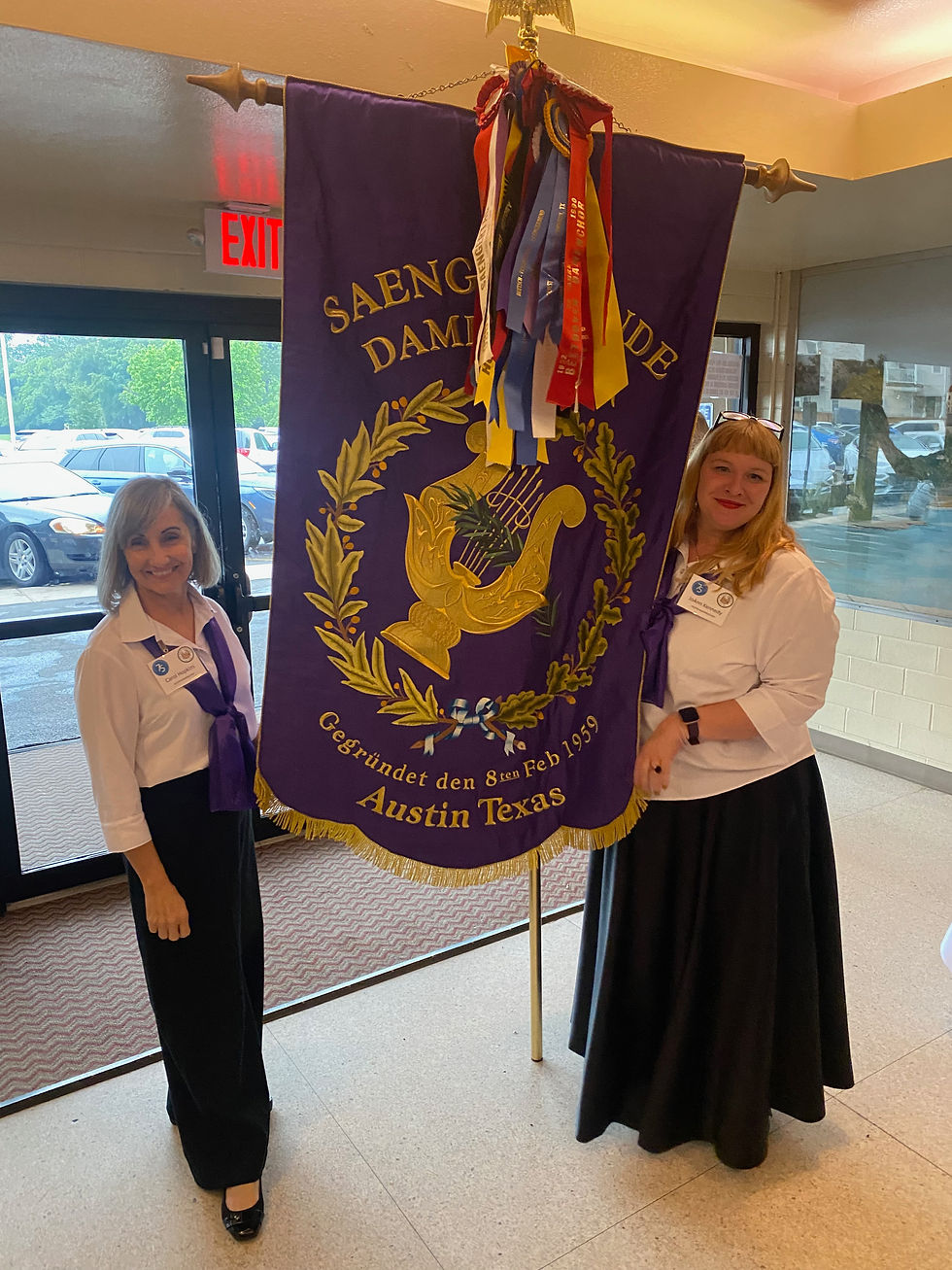 Carol and JoAnn at Texas Saengerfest