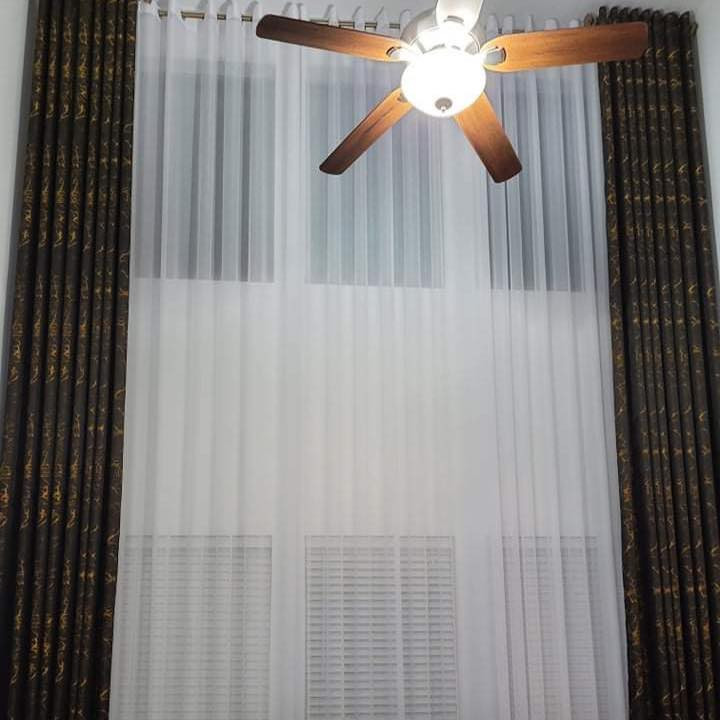 Two story curtains