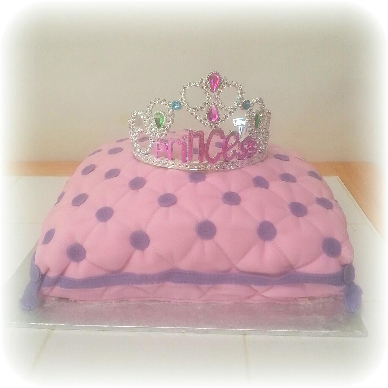 Sugar Crystal Cakes Princess Pillow