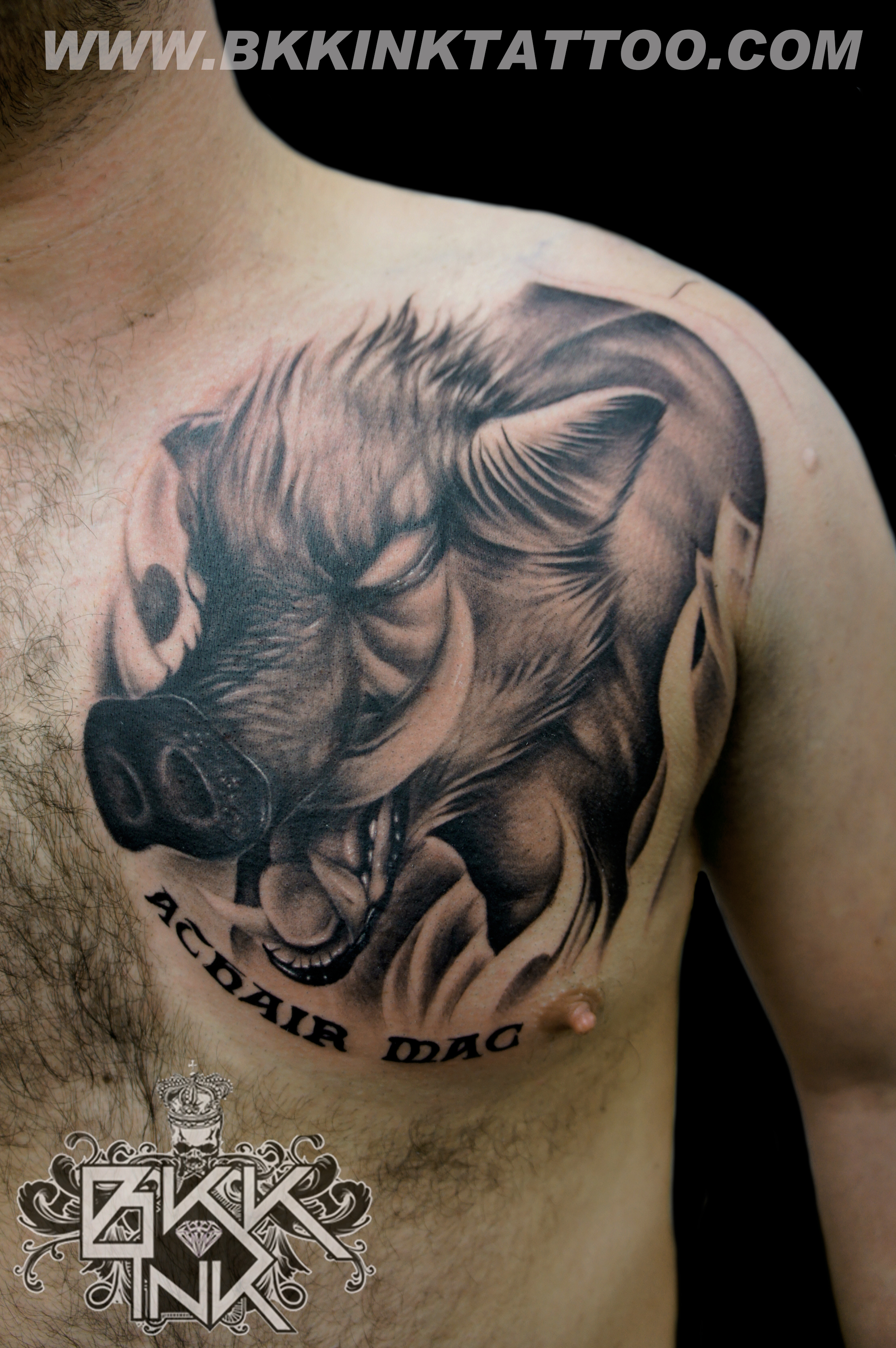 bkk ink tattoo studio khaosan road bangkok boar tattoo bkk ink tattoo studio khaosan road bangkok boar tattoo