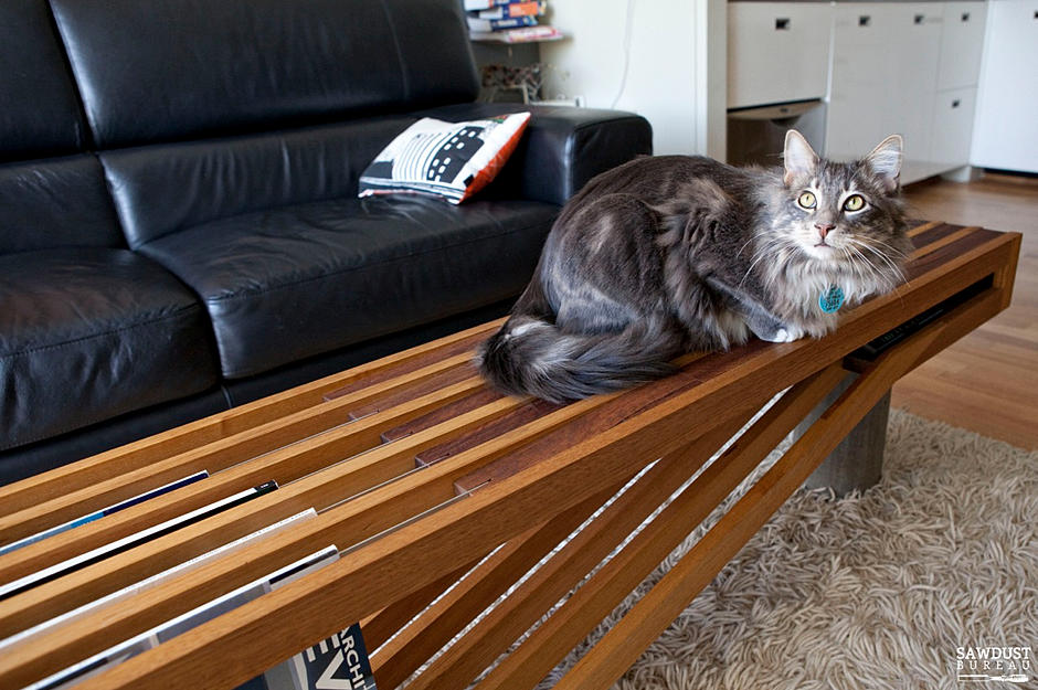 「書報架x咖啡桌x長板凳」，這家具也太忙了吧～
澳洲