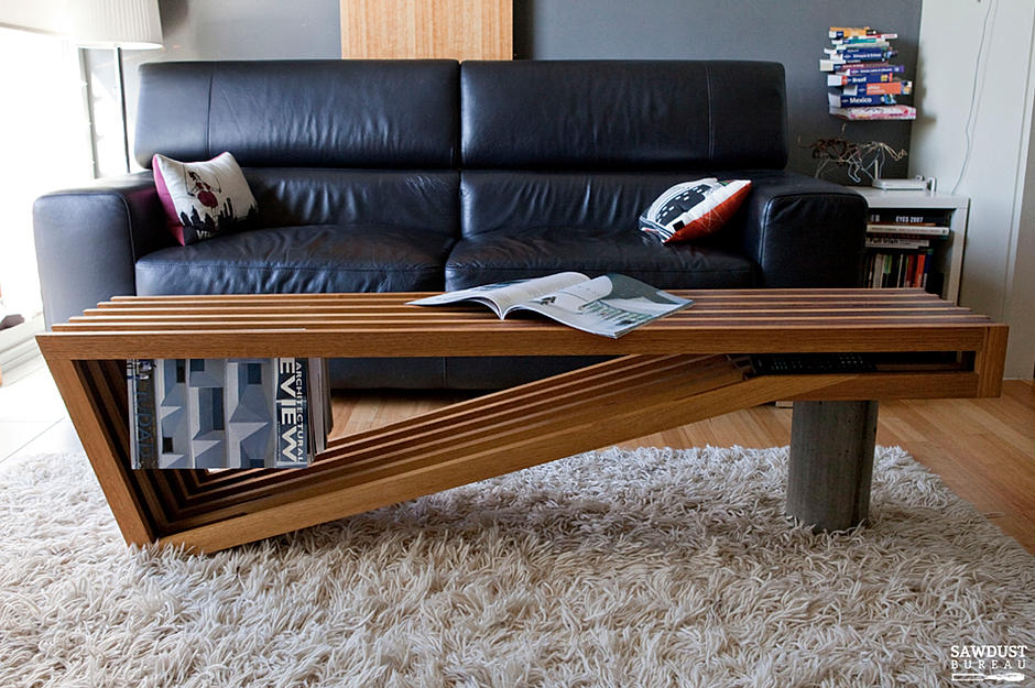 「書報架x咖啡桌x長板凳」，這家具也太忙了吧～
澳洲