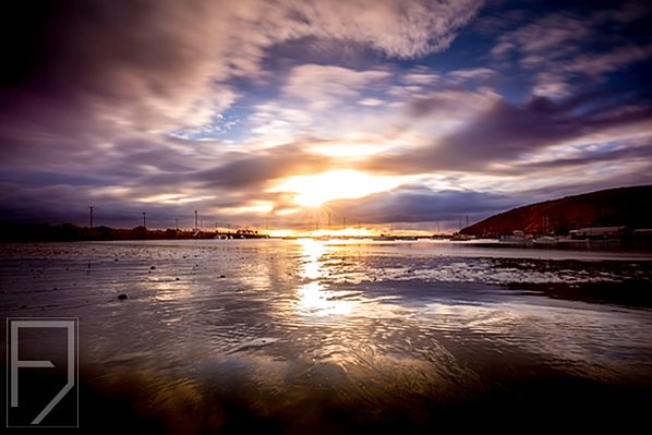 Sunrise in Oamaru