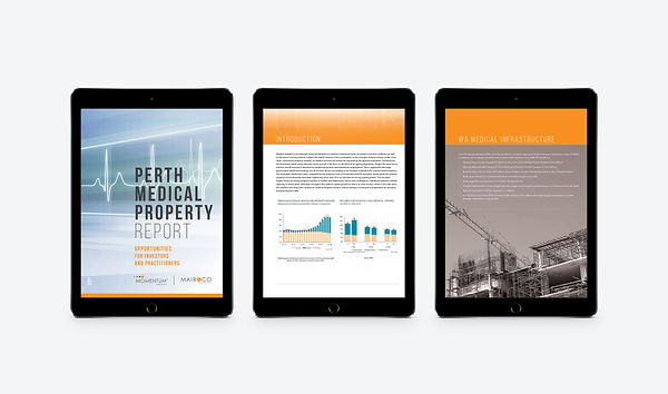 Momentum Wealth marketing design brand copywriting