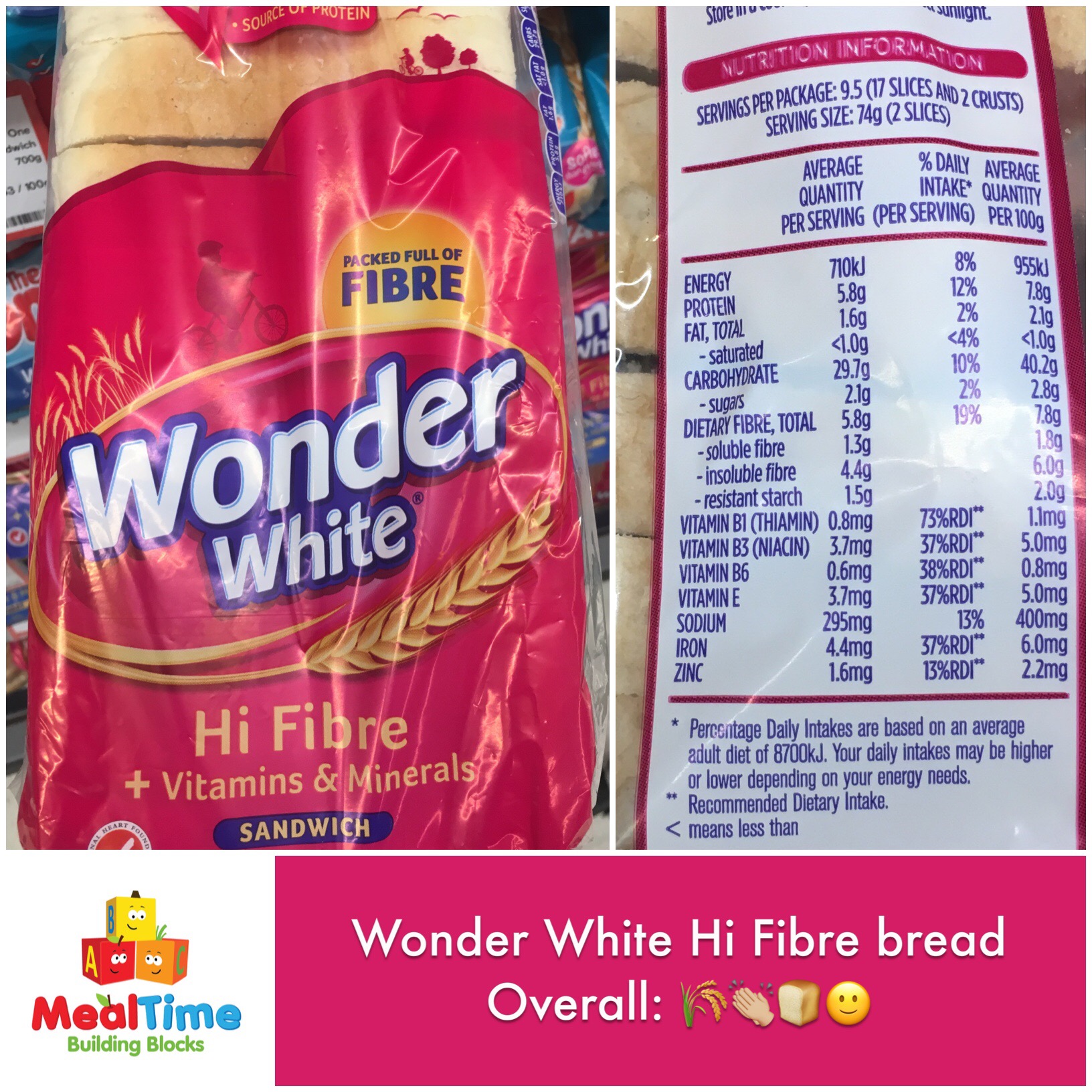 Chewsday Review Wonder White Hi Fibre Bread Storehouse - 1632x1632 - jpeg Wonder White Bread