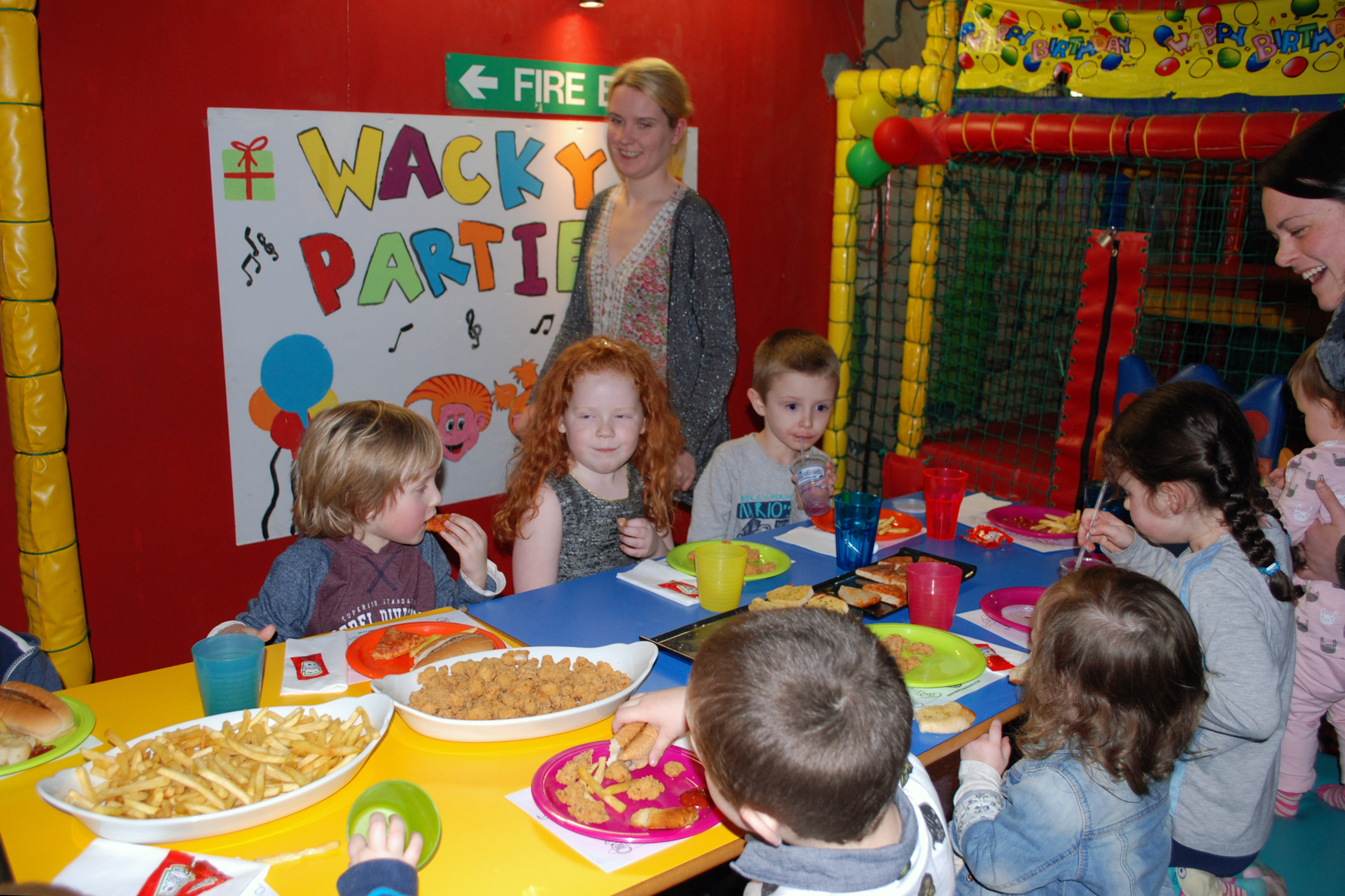 Image result for wacky warehouse birthday party