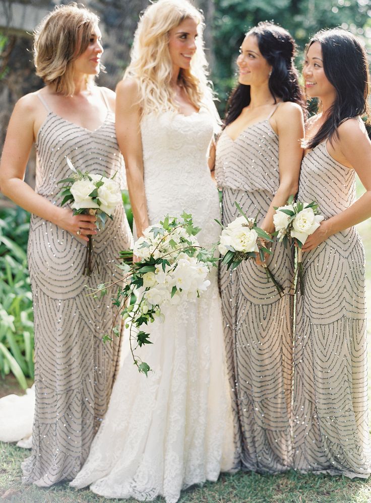 gatsby themed bridesmaid dresses
