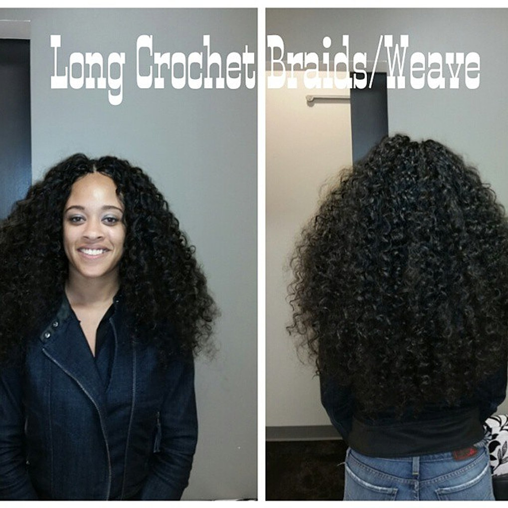 inside of salonspace suite 8 crochet braids weave with marley hair ...