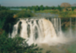 Blue Nile Falls known locally as Tis Isat (water that smokes), located south east of Bahir Dar