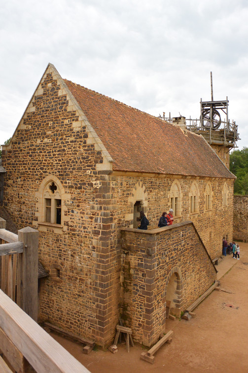 Guedelon, visite test, Yonne