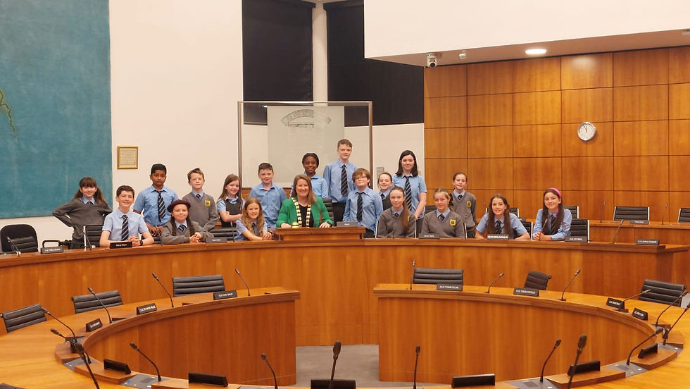 Student Council Visit to the SDCC Chambers - June 2023 (2)