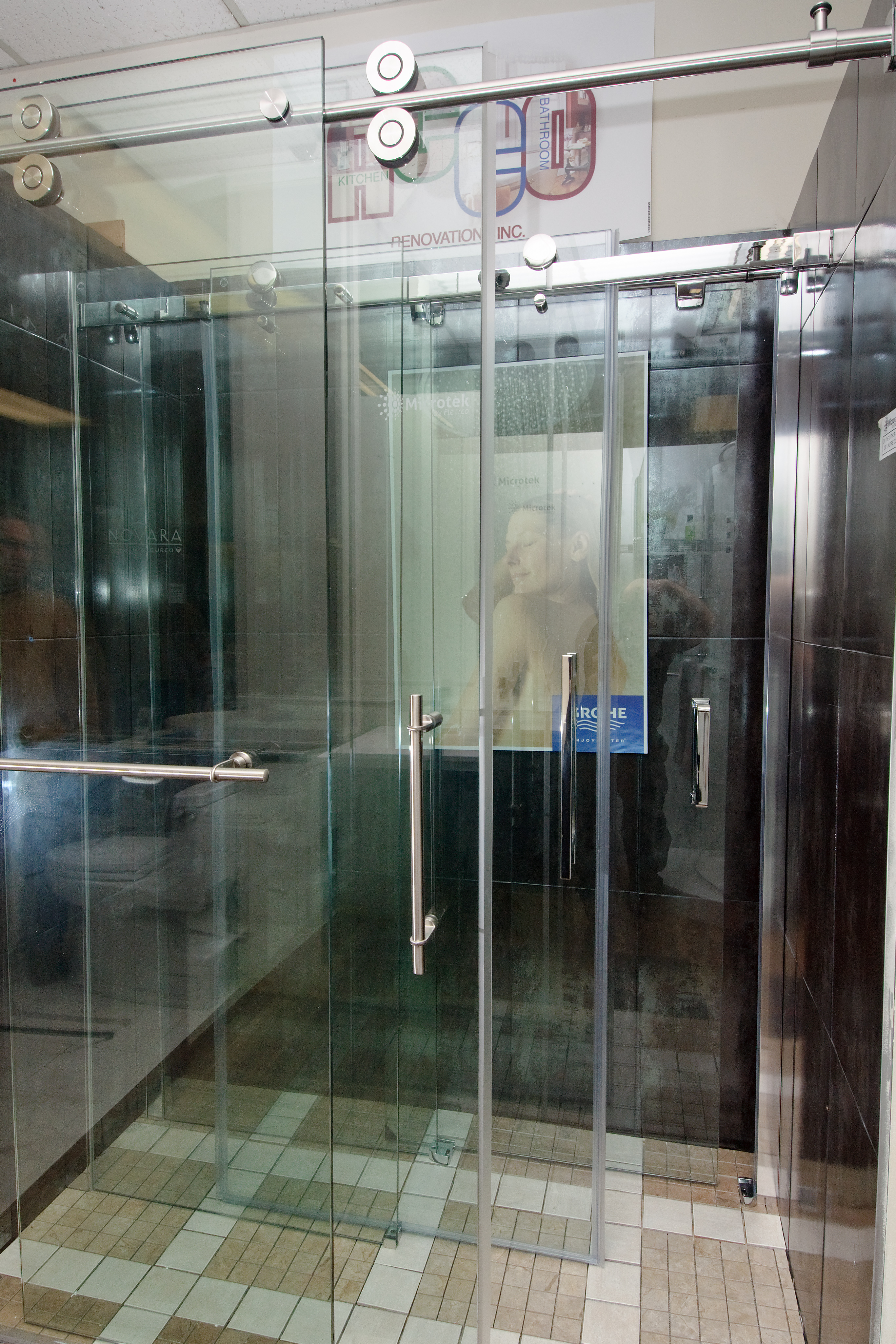 Fleurco Sliding Shower Doors