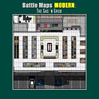 Battle Maps MODERN: The Gas 'n Grub Convenience Store