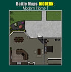 Battle Maps MODERN: Modern Home I