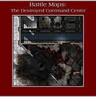 Battle Maps FANTASY: The Destroyed Command Center