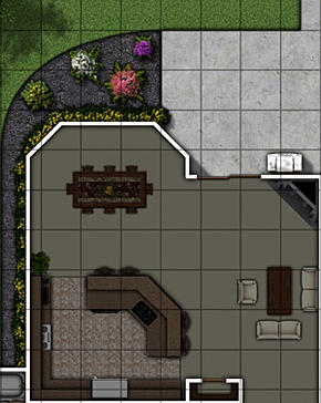 Battle Maps MODERN: Modern Home I Preview of Modern Home I