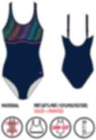 bust support plus size swimwear