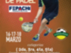 Torneo Padel Club Quinteros 13 a 15 enero 2017