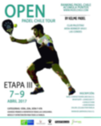 Torneo de padel palestino Abril 2017